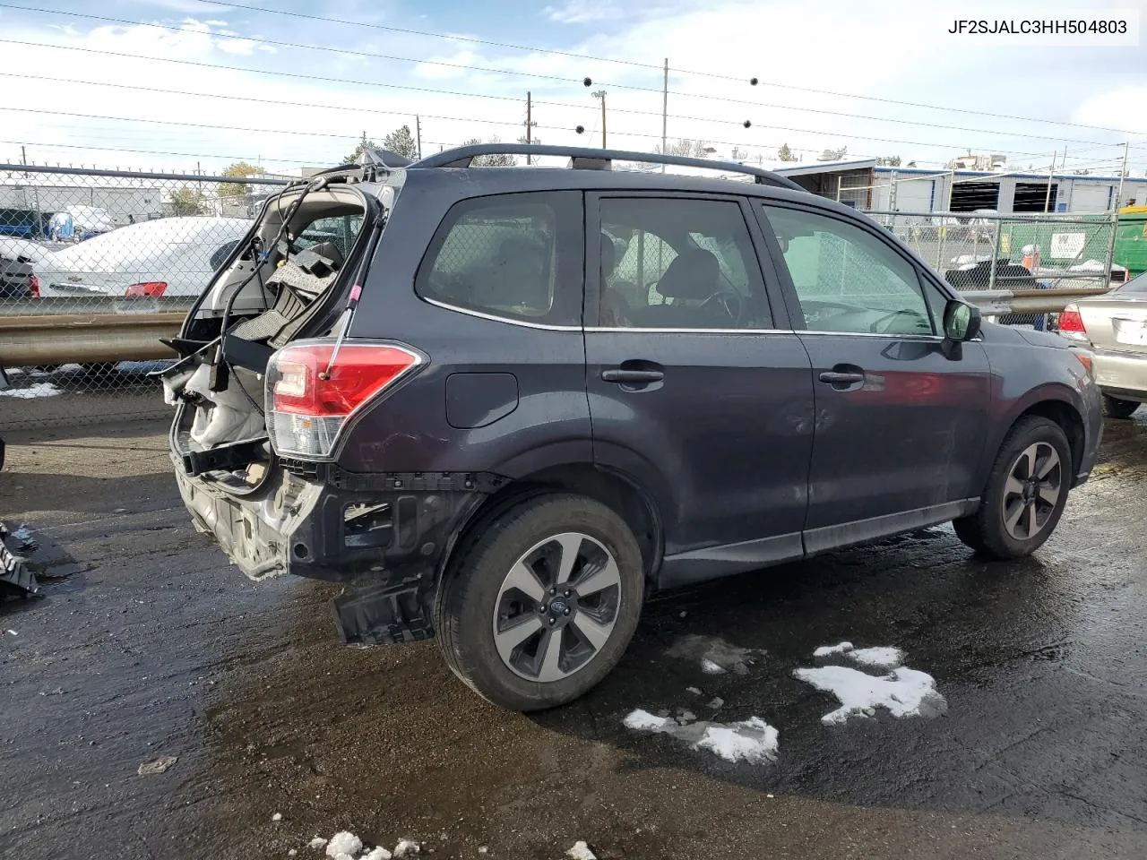 2017 Subaru Forester 2.5I Limited VIN: JF2SJALC3HH504803 Lot: 79873824