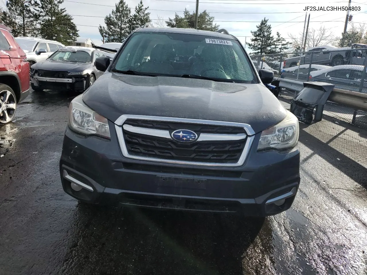 2017 Subaru Forester 2.5I Limited VIN: JF2SJALC3HH504803 Lot: 79873824