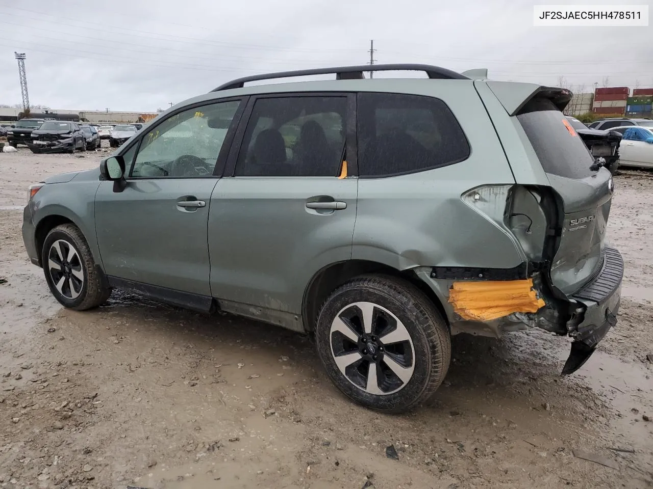 2017 Subaru Forester 2.5I Premium VIN: JF2SJAEC5HH478511 Lot: 80424064