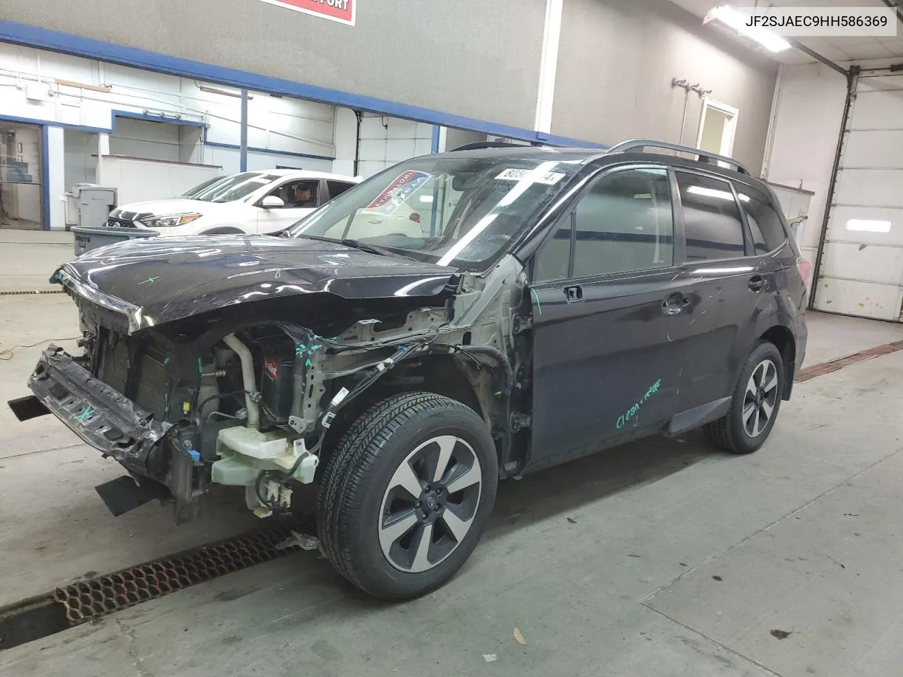 2017 Subaru Forester 2.5I Premium VIN: JF2SJAEC9HH586369 Lot: 80565404