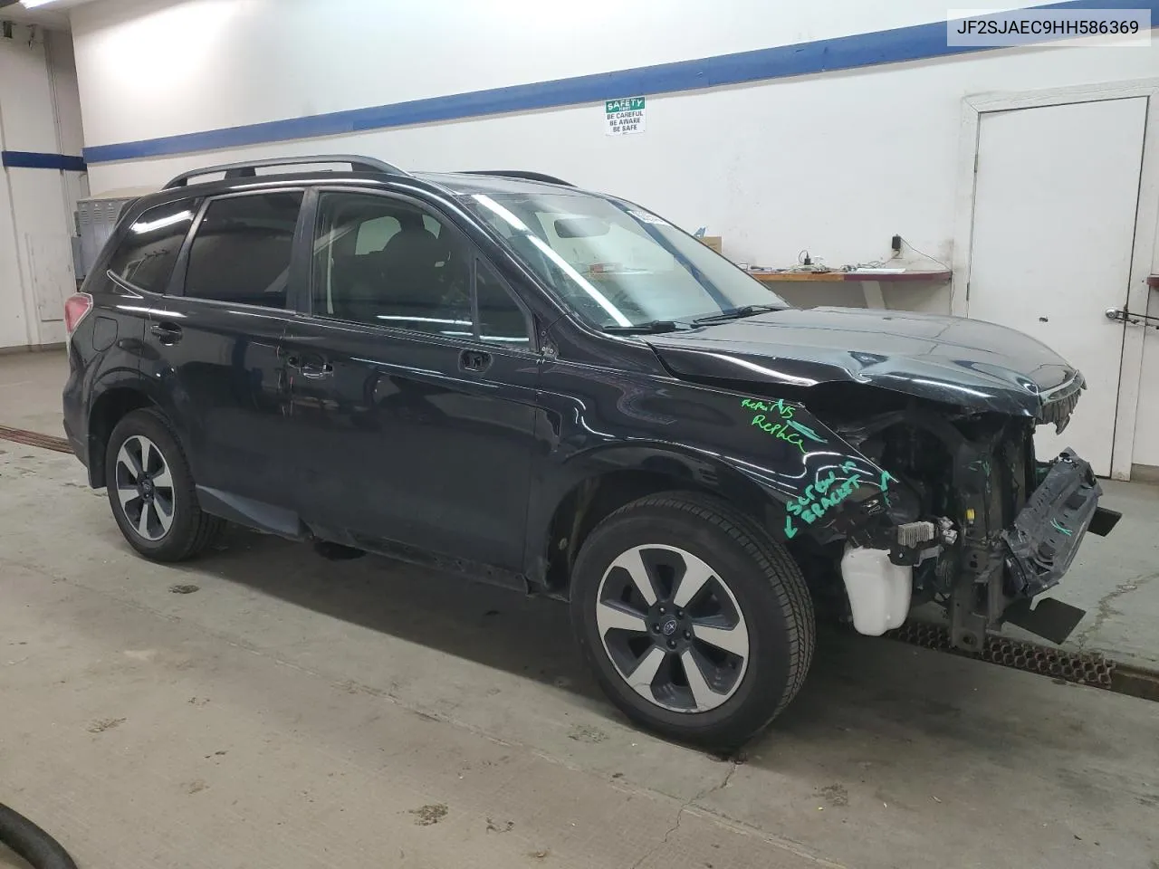 2017 Subaru Forester 2.5I Premium VIN: JF2SJAEC9HH586369 Lot: 80565404