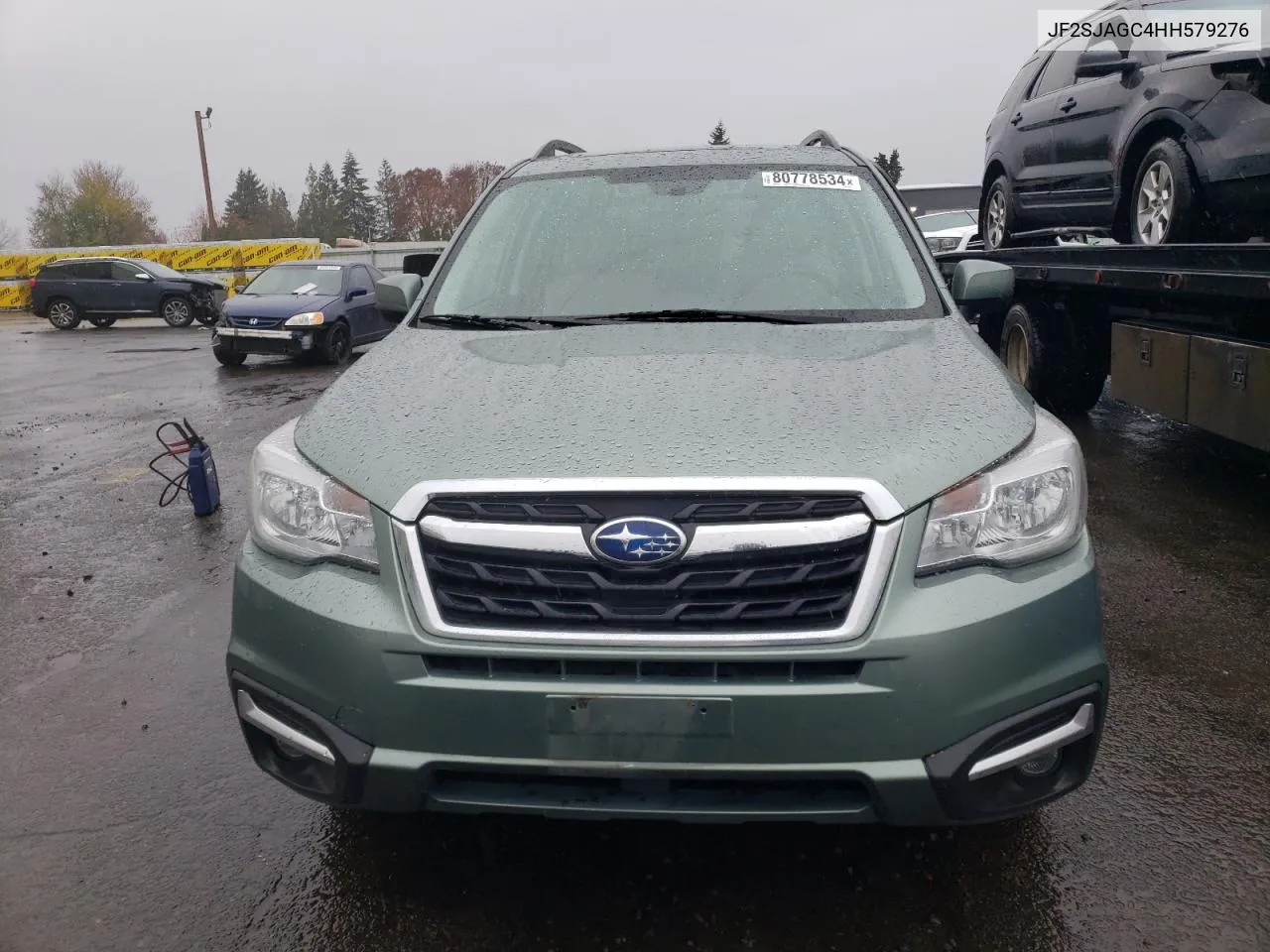 2017 Subaru Forester 2.5I Premium VIN: JF2SJAGC4HH579276 Lot: 80778534