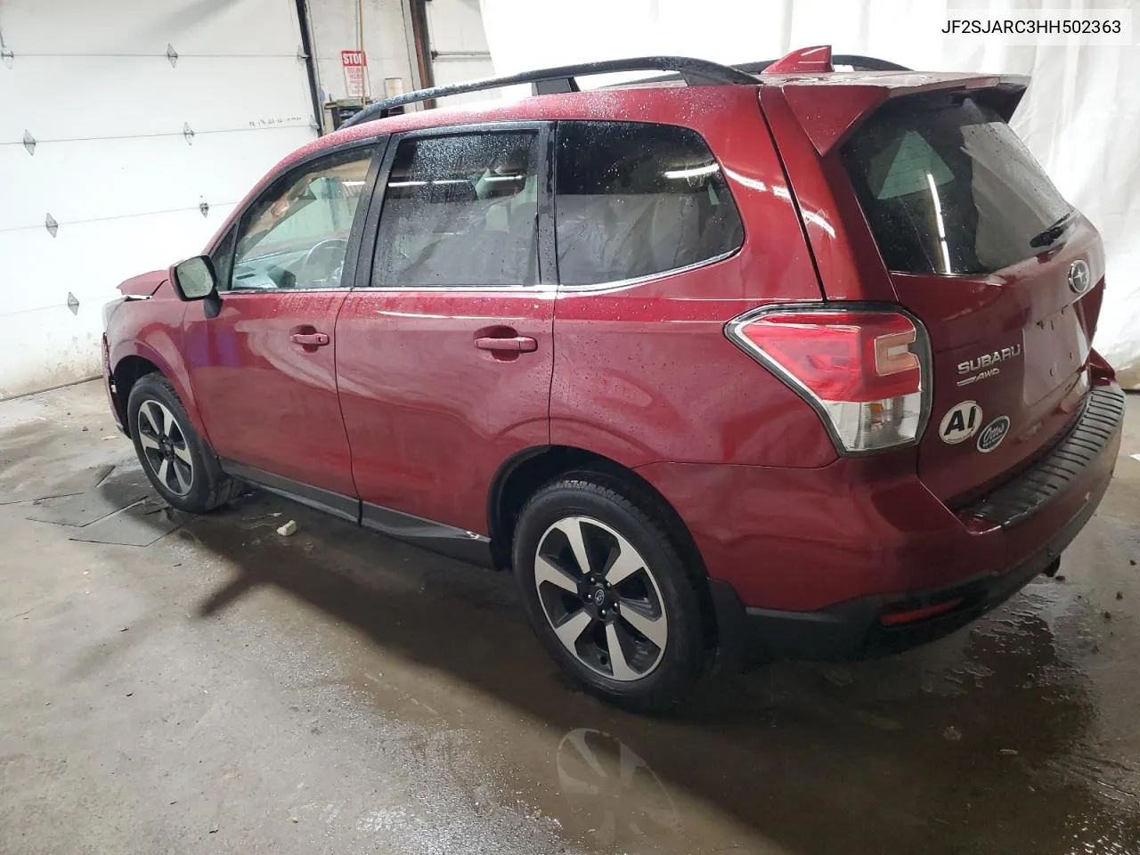 2017 Subaru Forester 2.5I Limited VIN: JF2SJARC3HH502363 Lot: 80846644