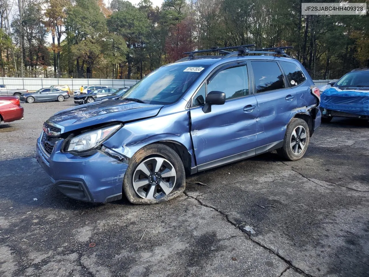 2017 Subaru Forester 2.5I VIN: JF2SJABC4HH409328 Lot: 81457834