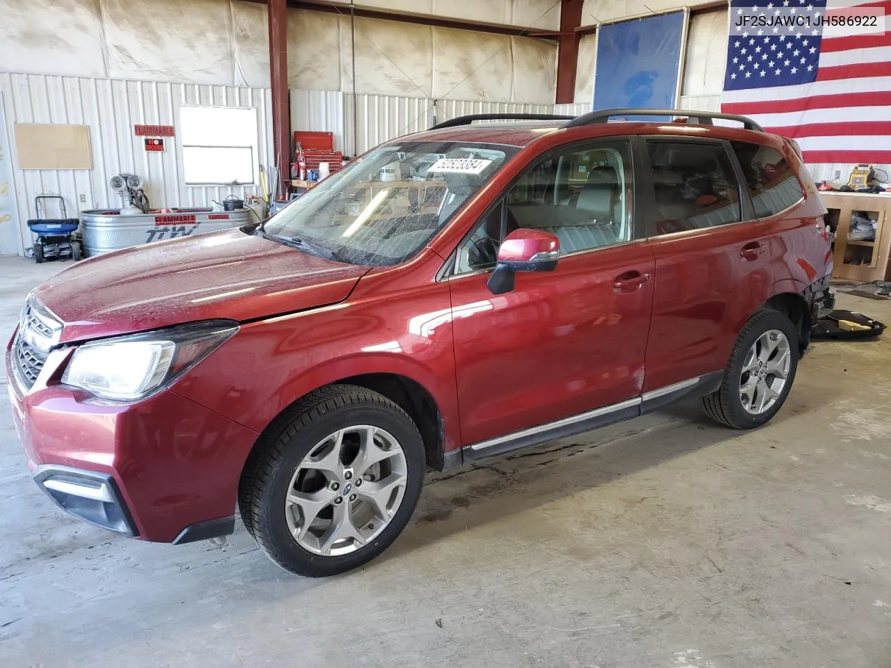 2018 Subaru Forester 2.5I Touring VIN: JF2SJAWC1JH586922 Lot: 52523384