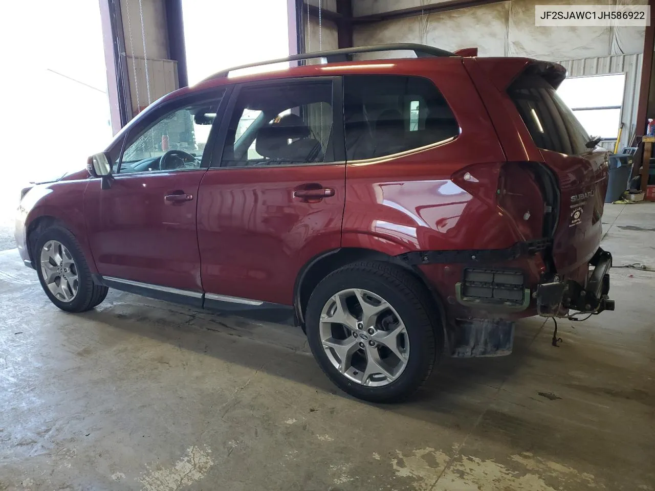 2018 Subaru Forester 2.5I Touring VIN: JF2SJAWC1JH586922 Lot: 52523384