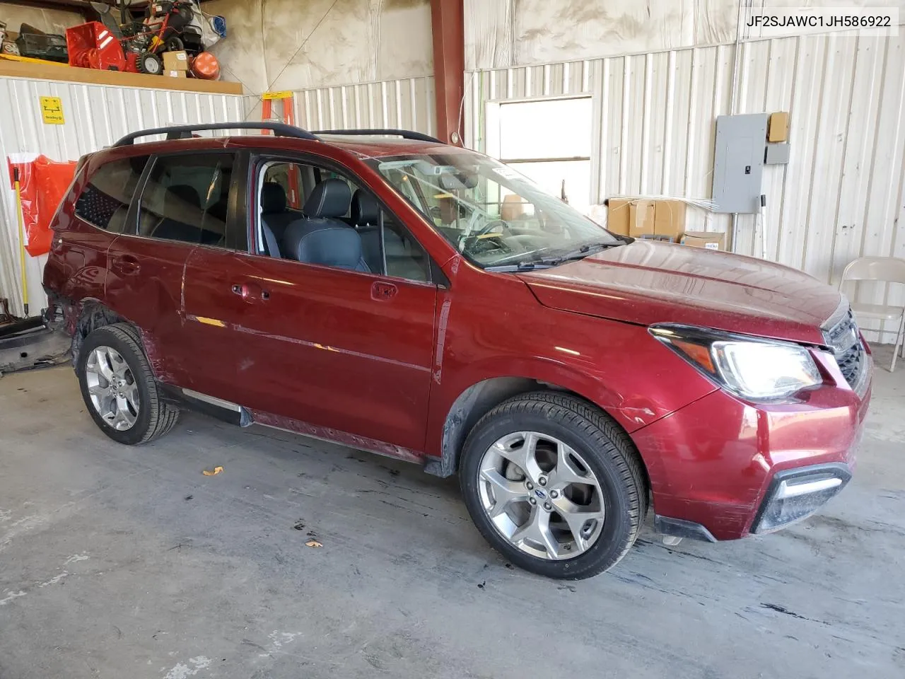 2018 Subaru Forester 2.5I Touring VIN: JF2SJAWC1JH586922 Lot: 52523384