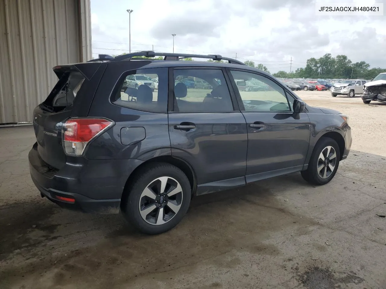 2018 Subaru Forester 2.5I Premium VIN: JF2SJAGCXJH480421 Lot: 57434444