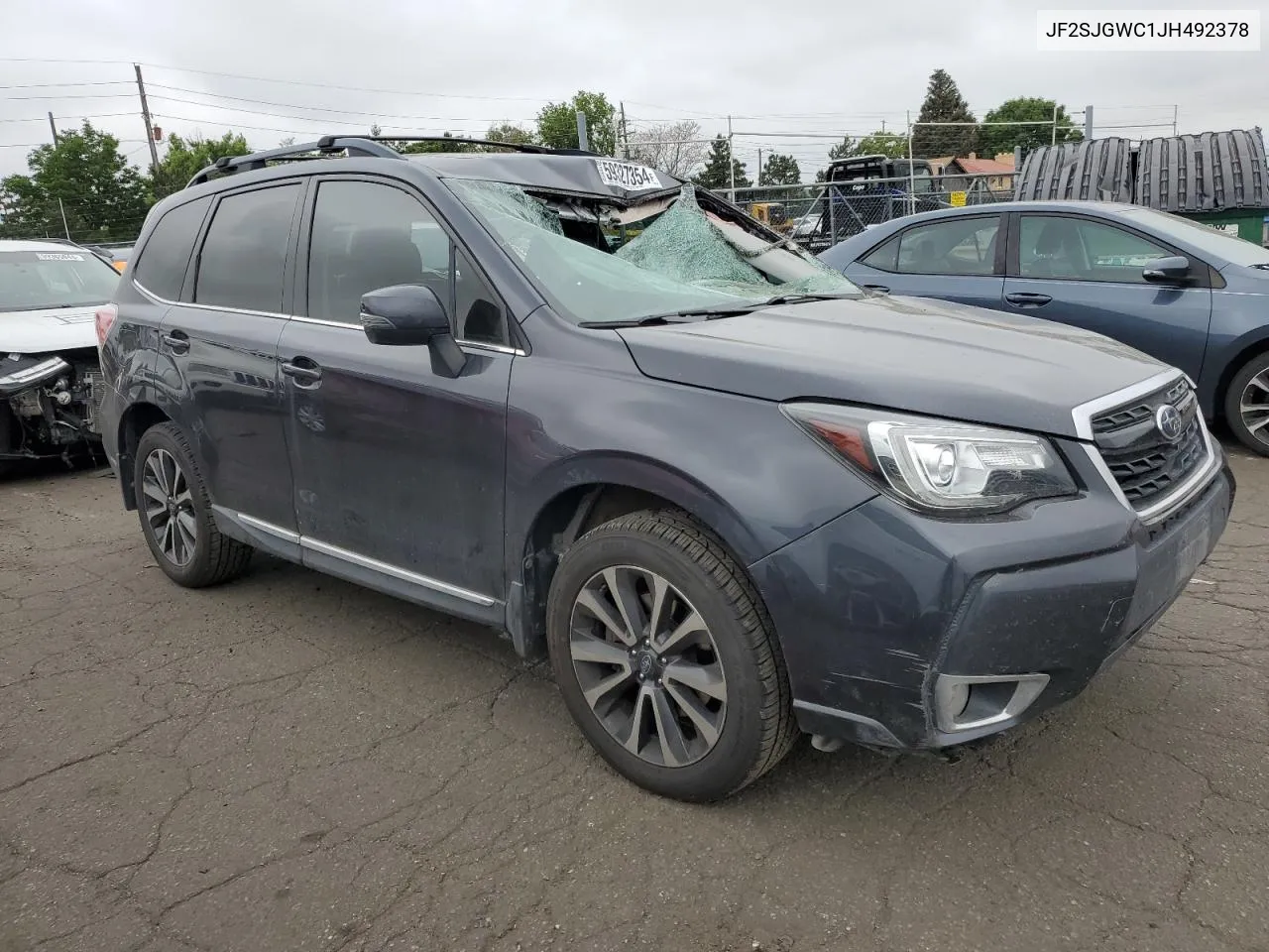 2018 Subaru Forester 2.0Xt Touring VIN: JF2SJGWC1JH492378 Lot: 59327354