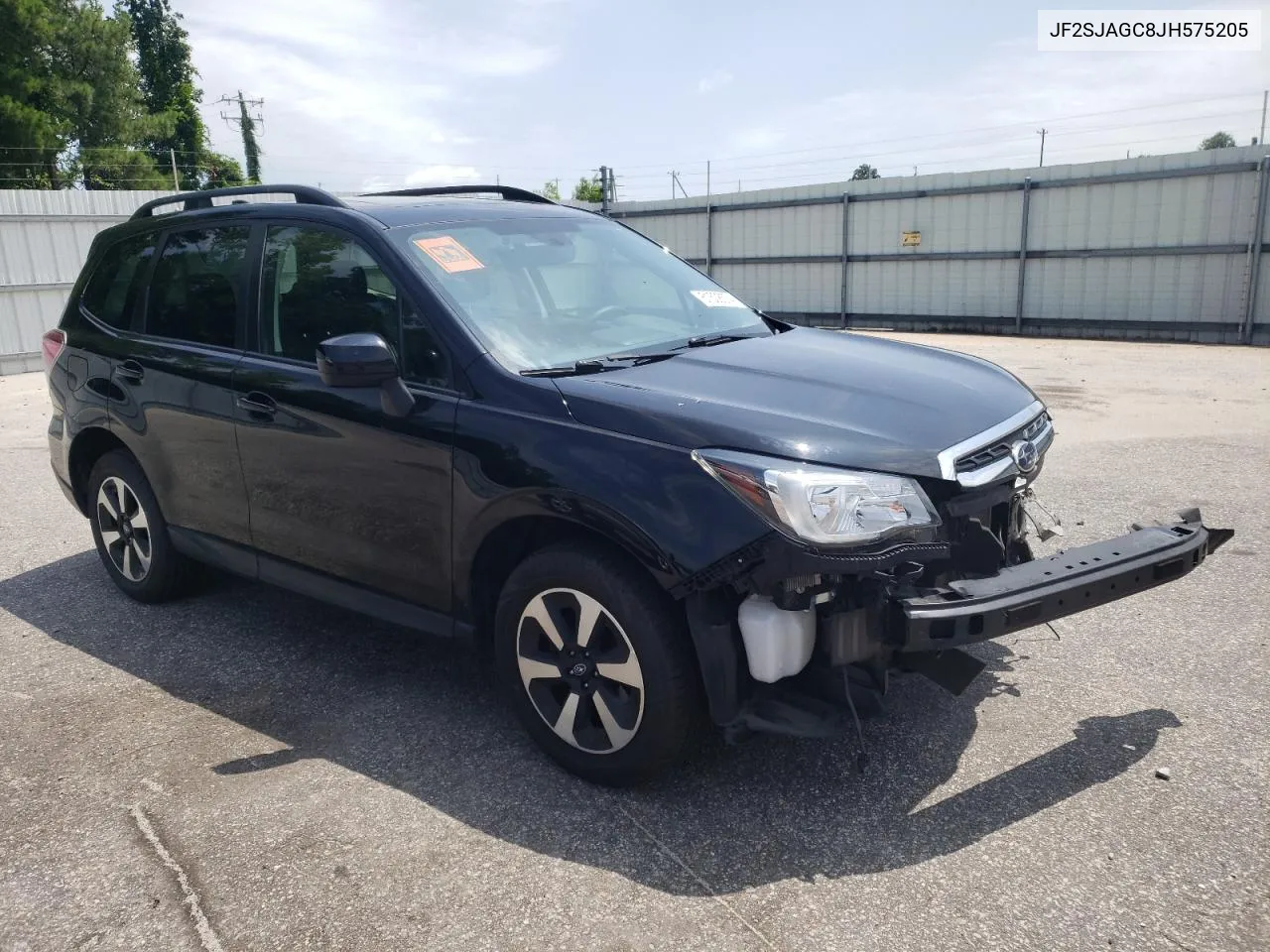 2018 Subaru Forester 2.5I Premium VIN: JF2SJAGC8JH575205 Lot: 61508574