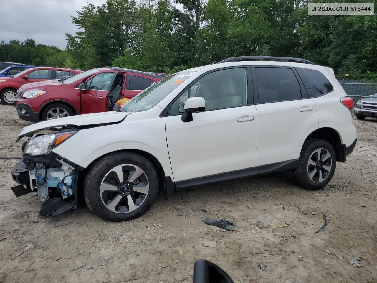 2018 Subaru Forester 2.5I Premium VIN: JF2SJAGC1JH515444 Lot: 62060454