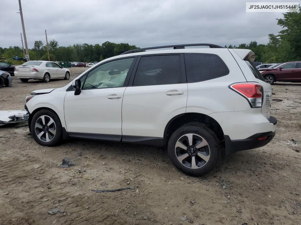 2018 Subaru Forester 2.5I Premium VIN: JF2SJAGC1JH515444 Lot: 62060454