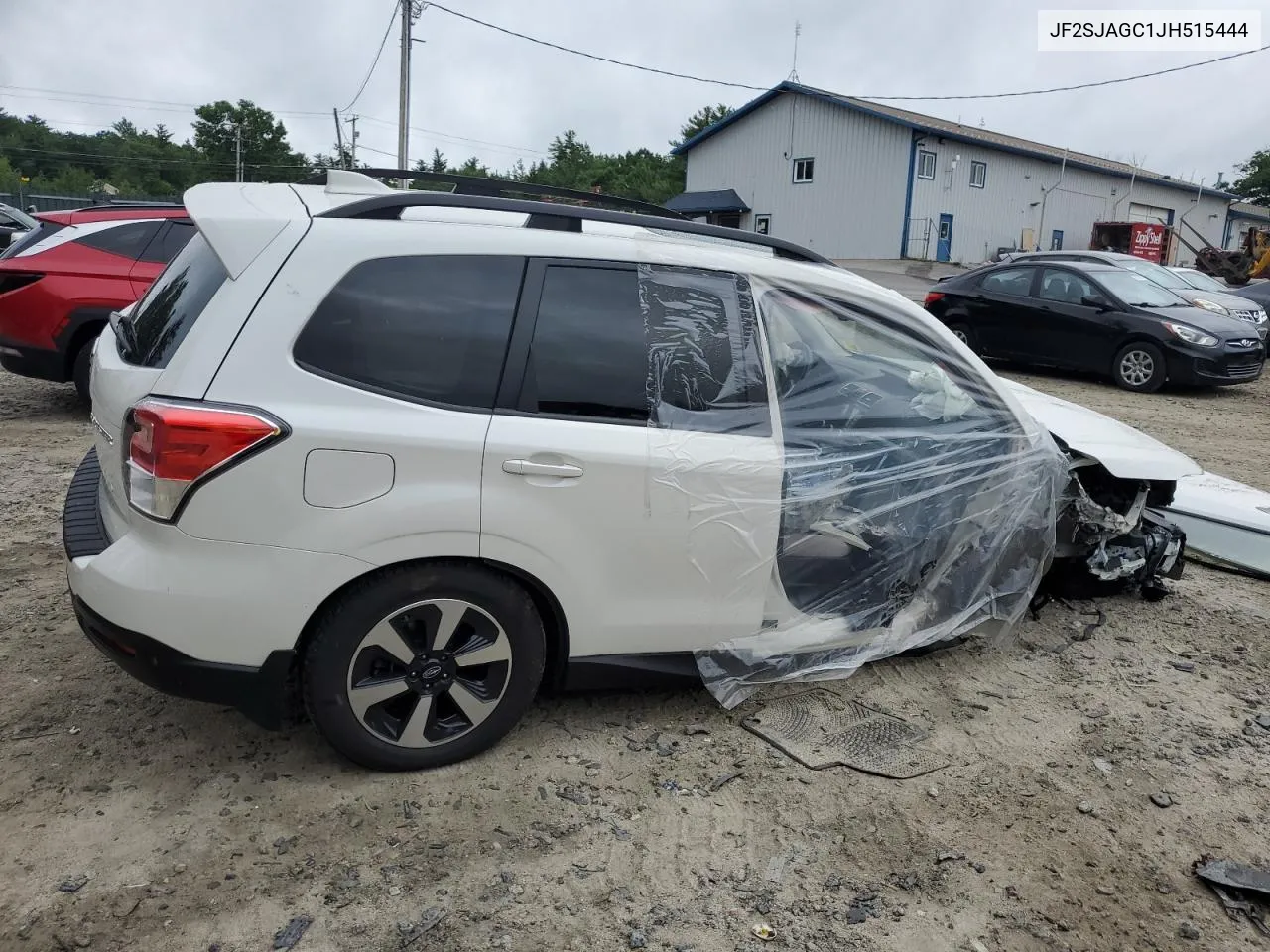 2018 Subaru Forester 2.5I Premium VIN: JF2SJAGC1JH515444 Lot: 62060454