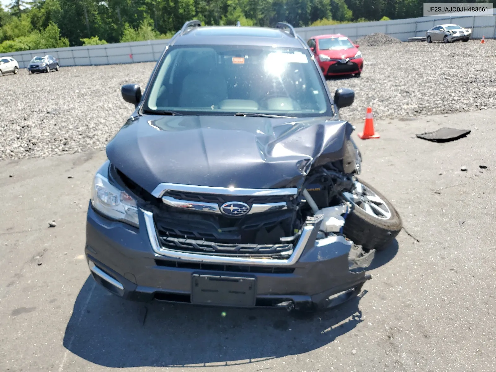 2018 Subaru Forester 2.5I Limited VIN: JF2SJAJC0JH483661 Lot: 63416354