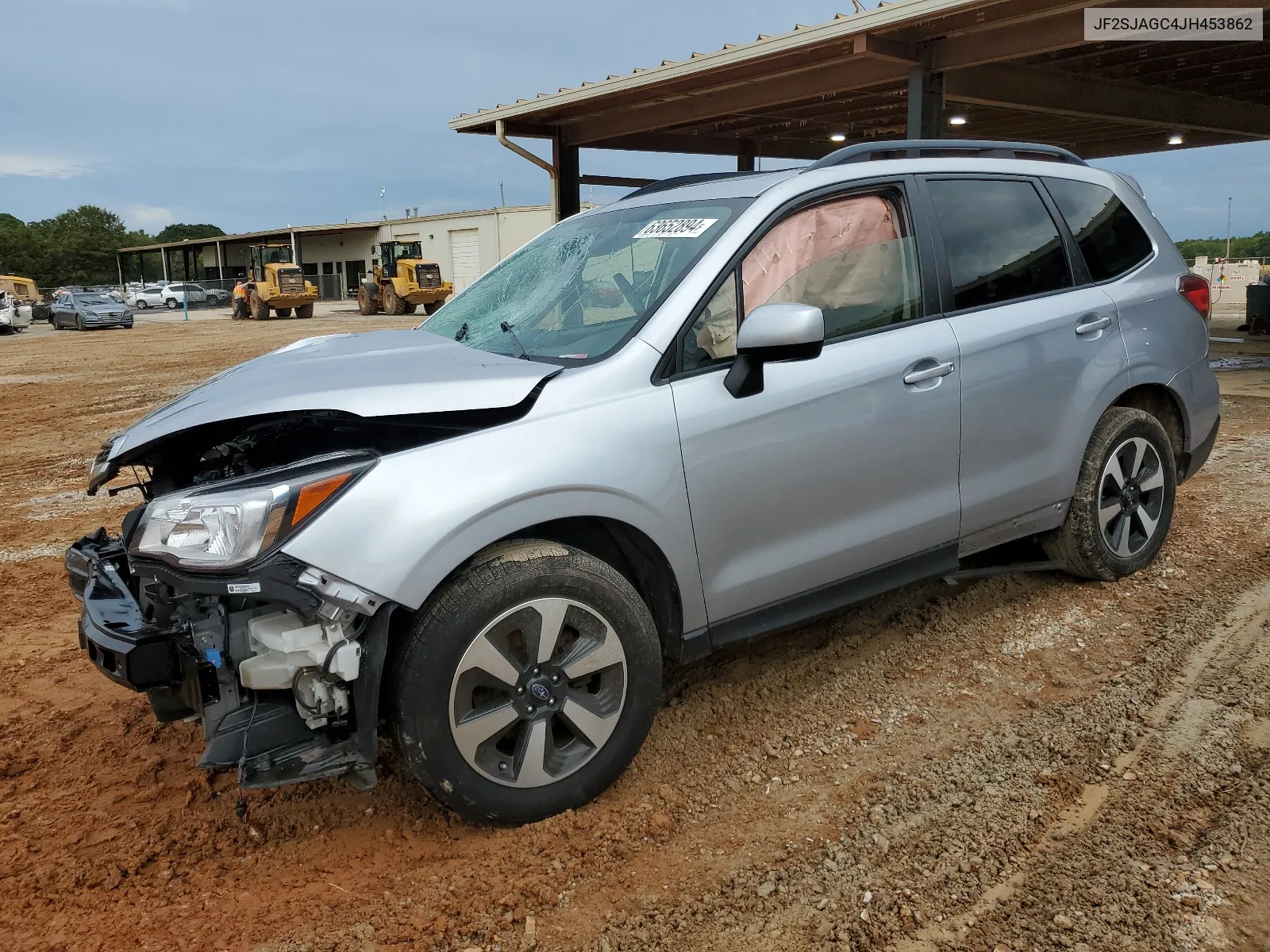 2018 Subaru Forester 2.5I Premium VIN: JF2SJAGC4JH453862 Lot: 63652894