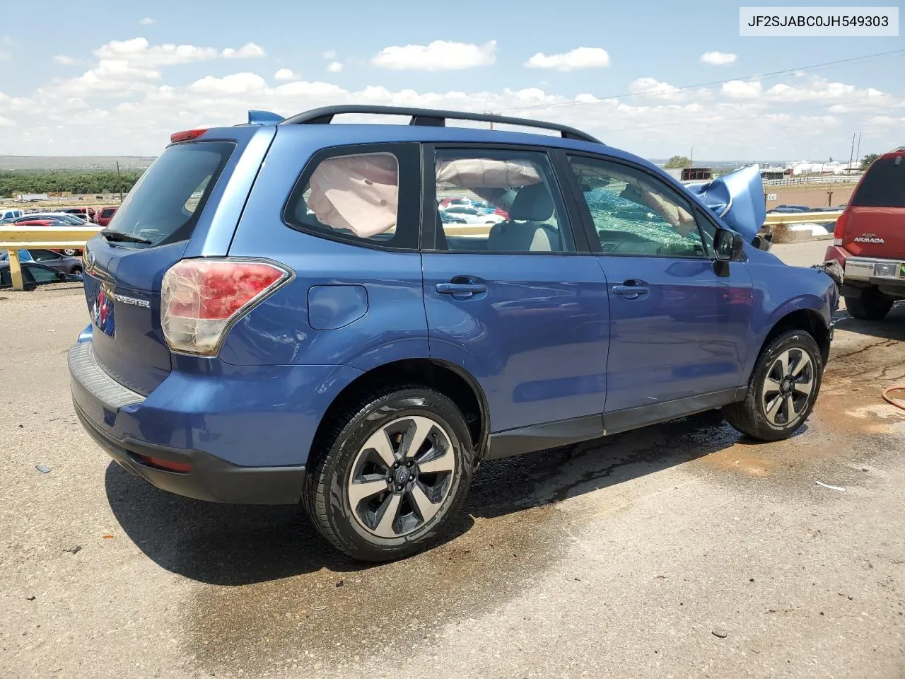 2018 Subaru Forester 2.5I VIN: JF2SJABC0JH549303 Lot: 63902114