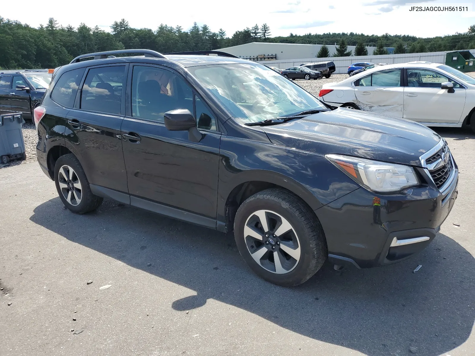 2018 Subaru Forester 2.5I Premium VIN: JF2SJAGC0JH561511 Lot: 64637134