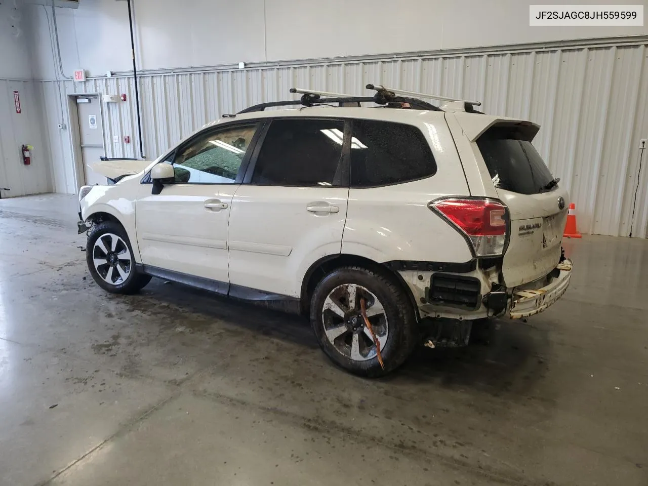 2018 Subaru Forester 2.5I Premium VIN: JF2SJAGC8JH559599 Lot: 65117604