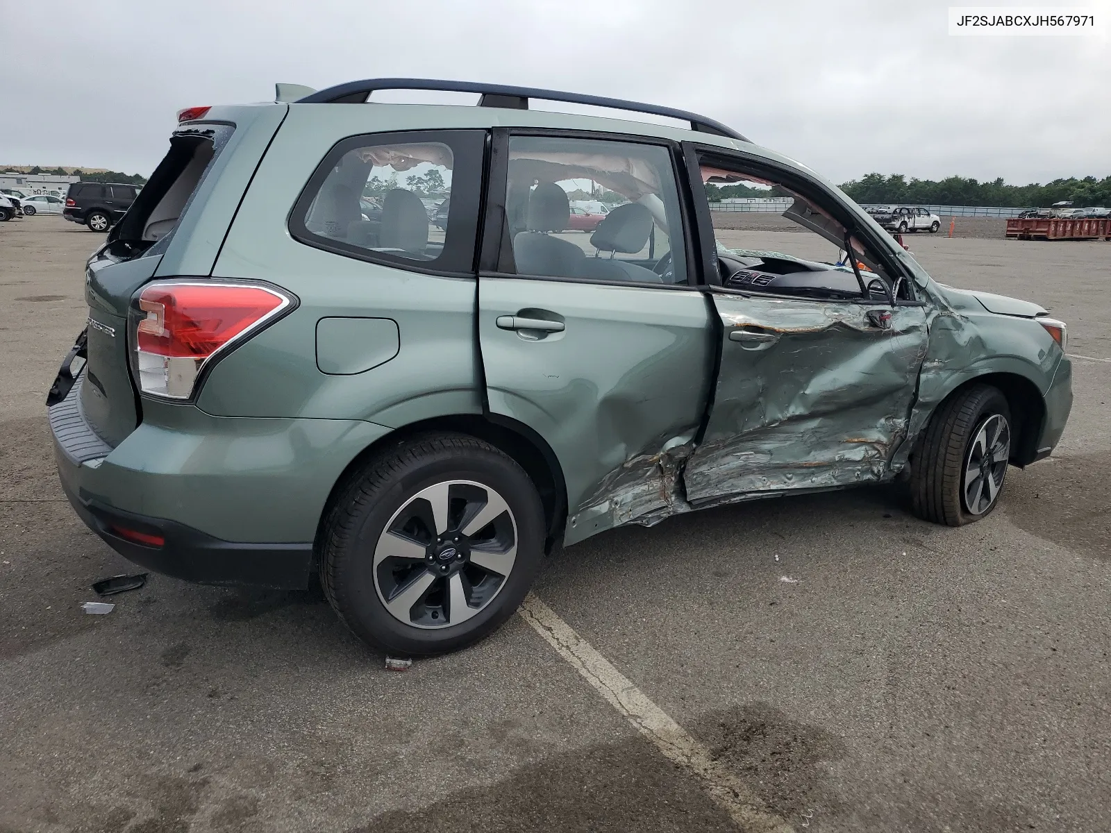 2018 Subaru Forester 2.5I VIN: JF2SJABCXJH567971 Lot: 65637884