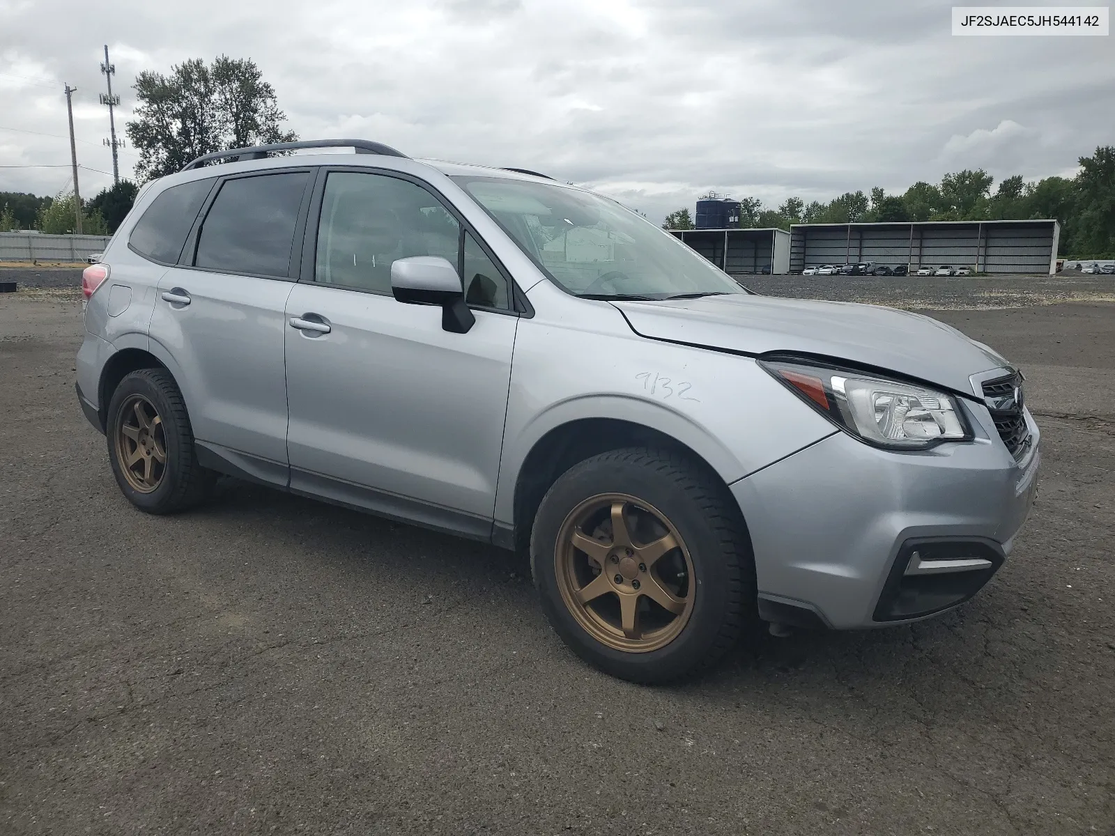 2018 Subaru Forester 2.5I Premium VIN: JF2SJAEC5JH544142 Lot: 66572344