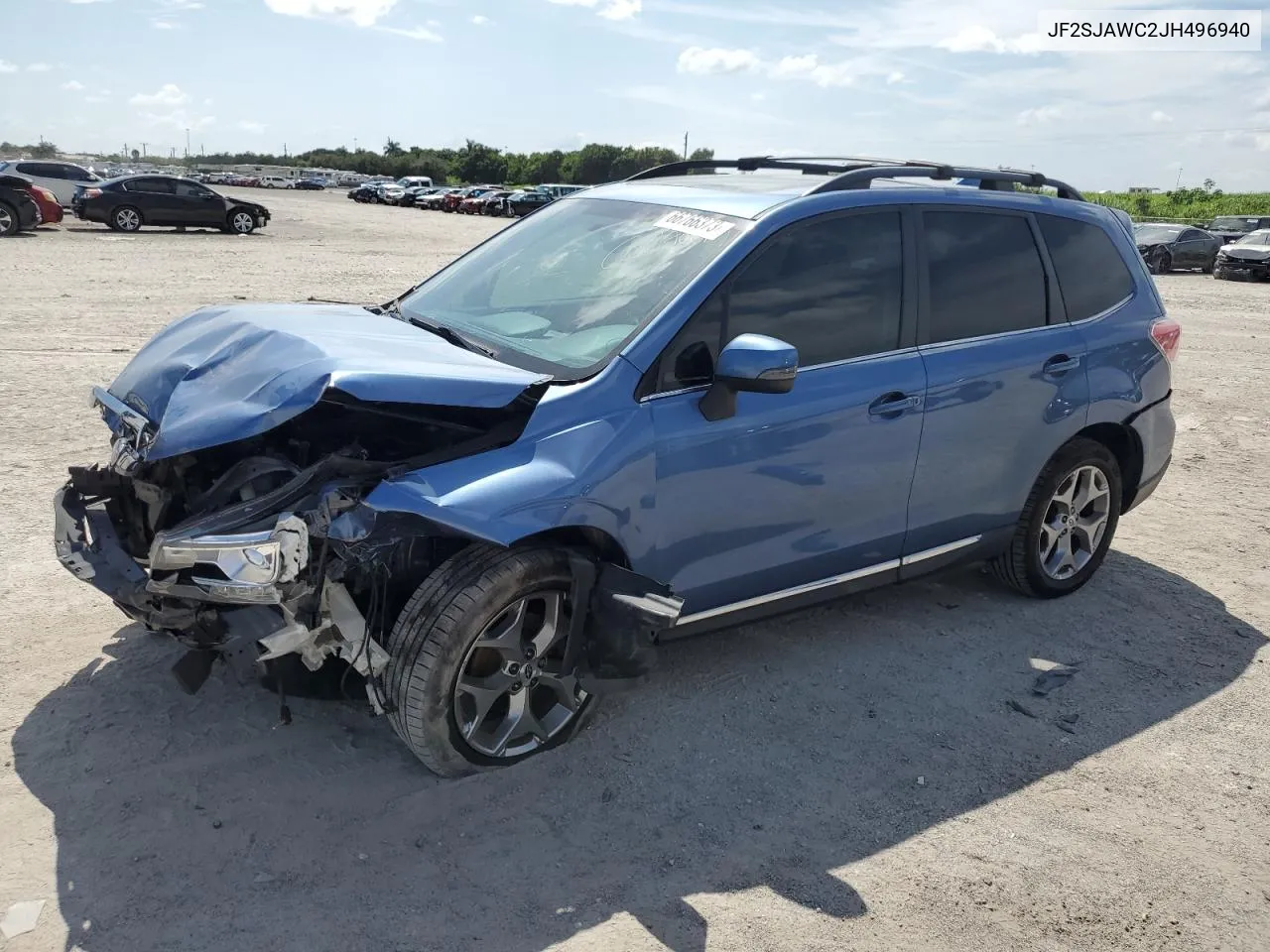 2018 Subaru Forester 2.5I Touring VIN: JF2SJAWC2JH496940 Lot: 66766373