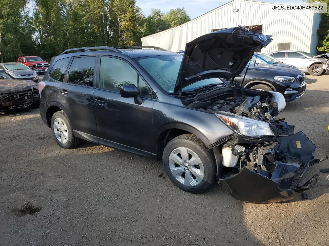 2018 Subaru Forester 2.5I Premium VIN: JF2SJEDC4JH450522 Lot: 67130214