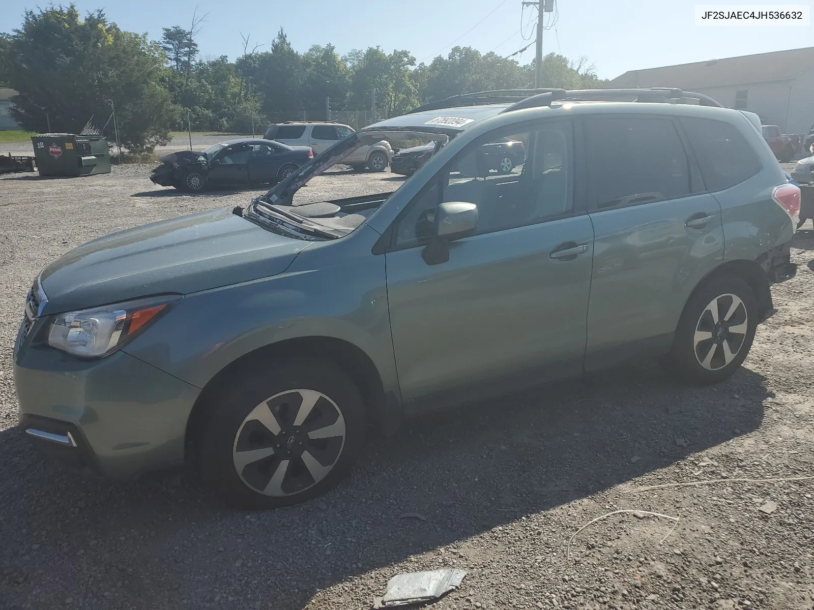 2018 Subaru Forester 2.5I Premium VIN: JF2SJAEC4JH536632 Lot: 67892094