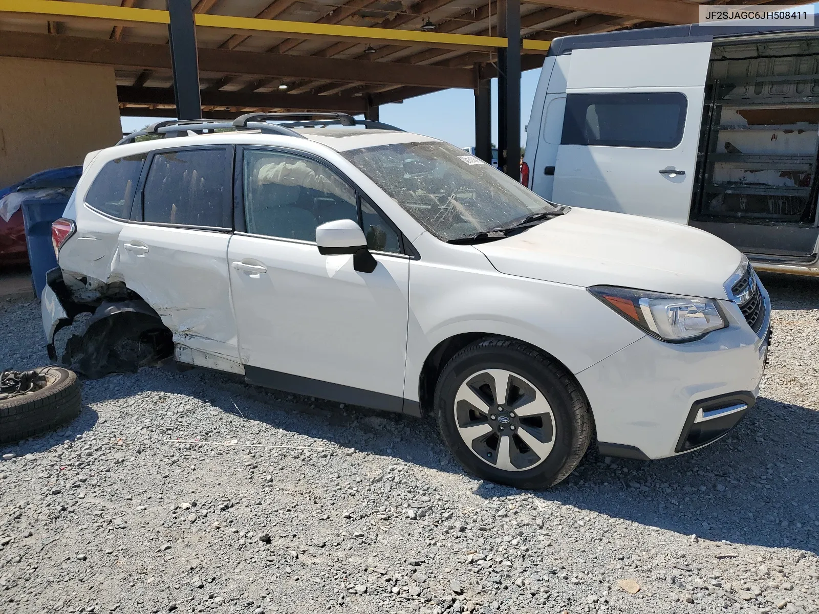 2018 Subaru Forester 2.5I Premium VIN: JF2SJAGC6JH508411 Lot: 68151584