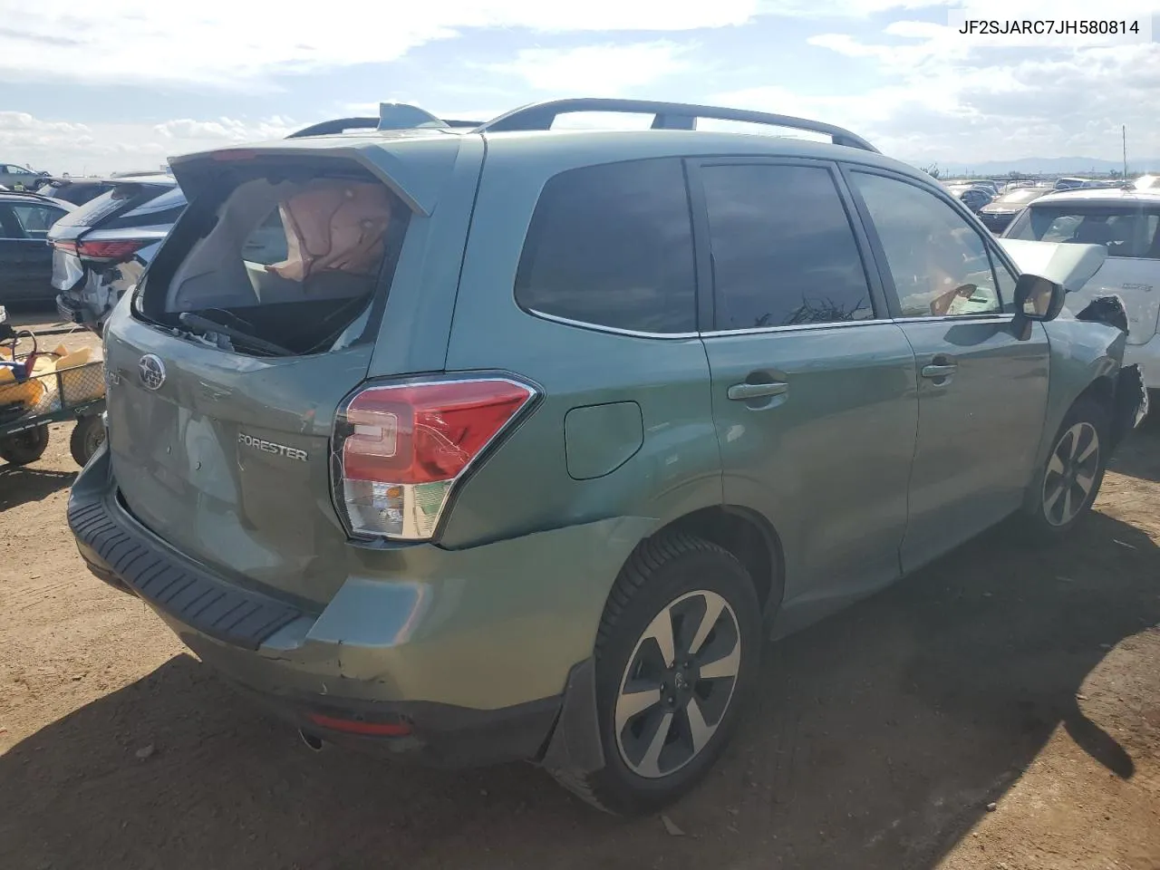 JF2SJARC7JH580814 2018 Subaru Forester 2.5I Limited