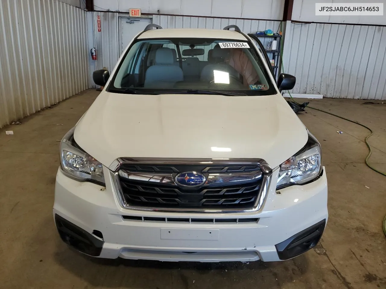 2018 Subaru Forester 2.5I VIN: JF2SJABC6JH514653 Lot: 69776634