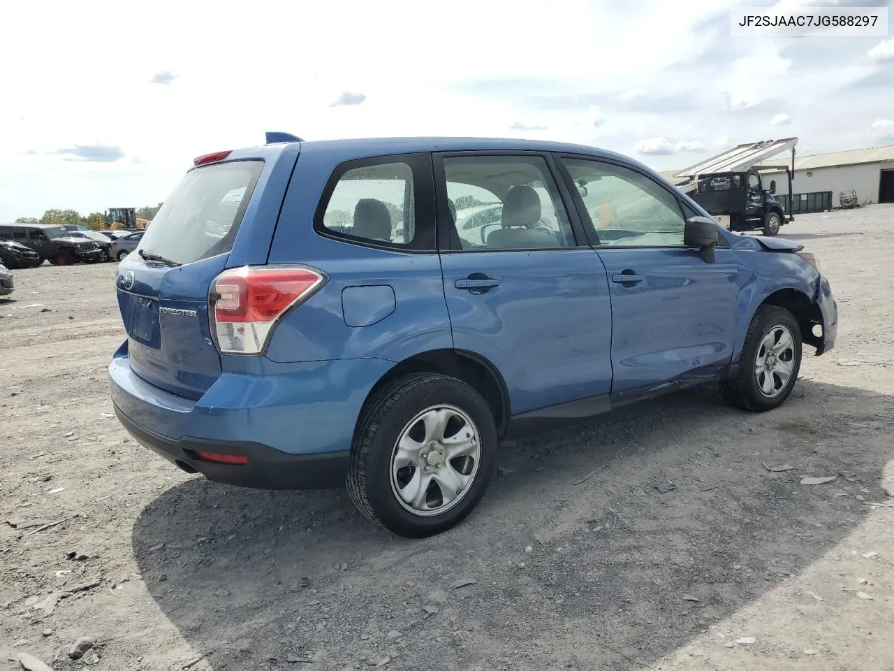 2018 Subaru Forester 2.5I VIN: JF2SJAAC7JG588297 Lot: 69788114