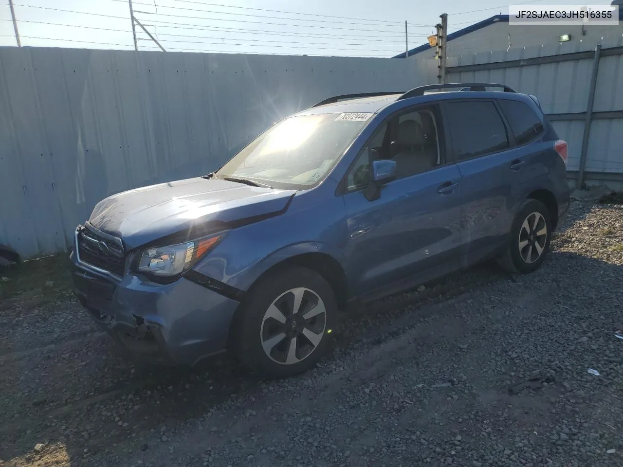 JF2SJAEC3JH516355 2018 Subaru Forester 2.5I Premium