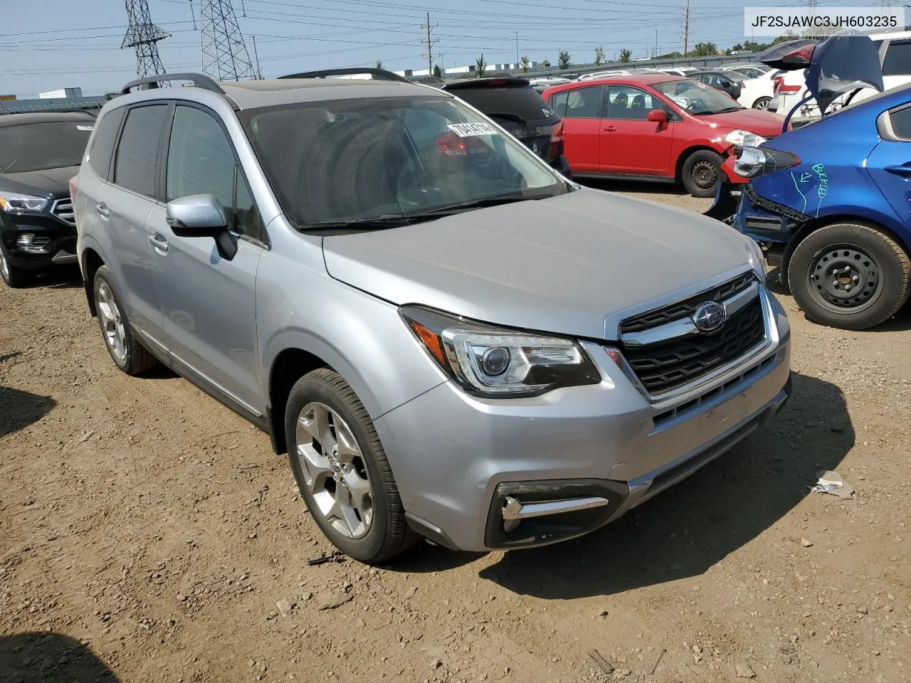 2018 Subaru Forester 2.5I Touring VIN: JF2SJAWC3JH603235 Lot: 70414714