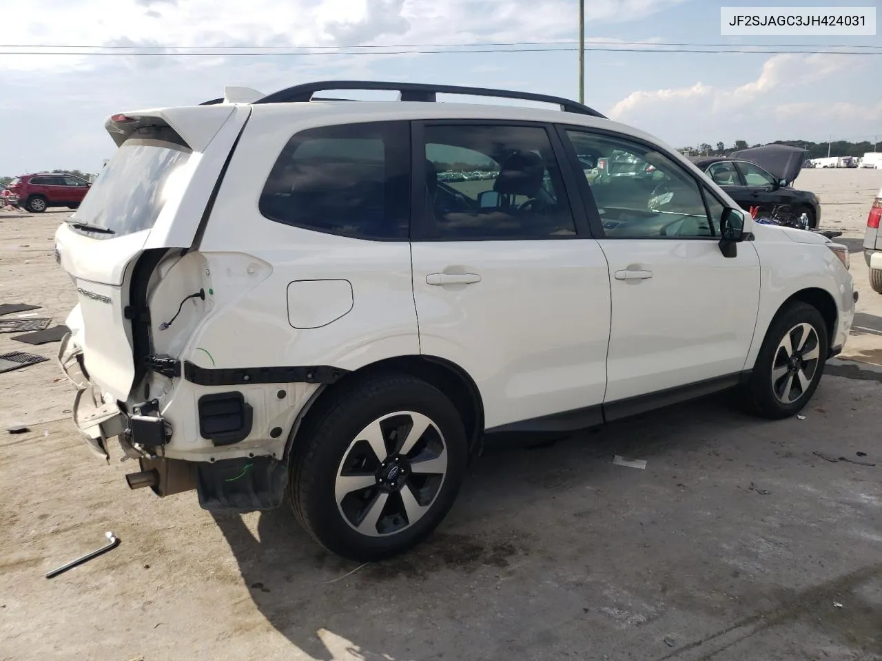 2018 Subaru Forester 2.5I Premium VIN: JF2SJAGC3JH424031 Lot: 70694864