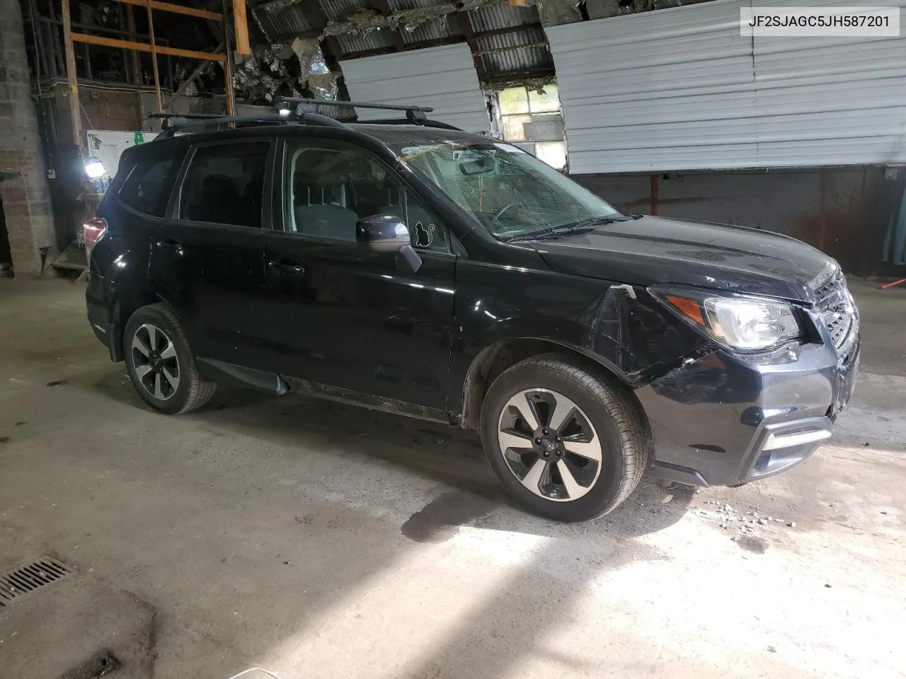 2018 Subaru Forester 2.5I Premium VIN: JF2SJAGC5JH587201 Lot: 71161784