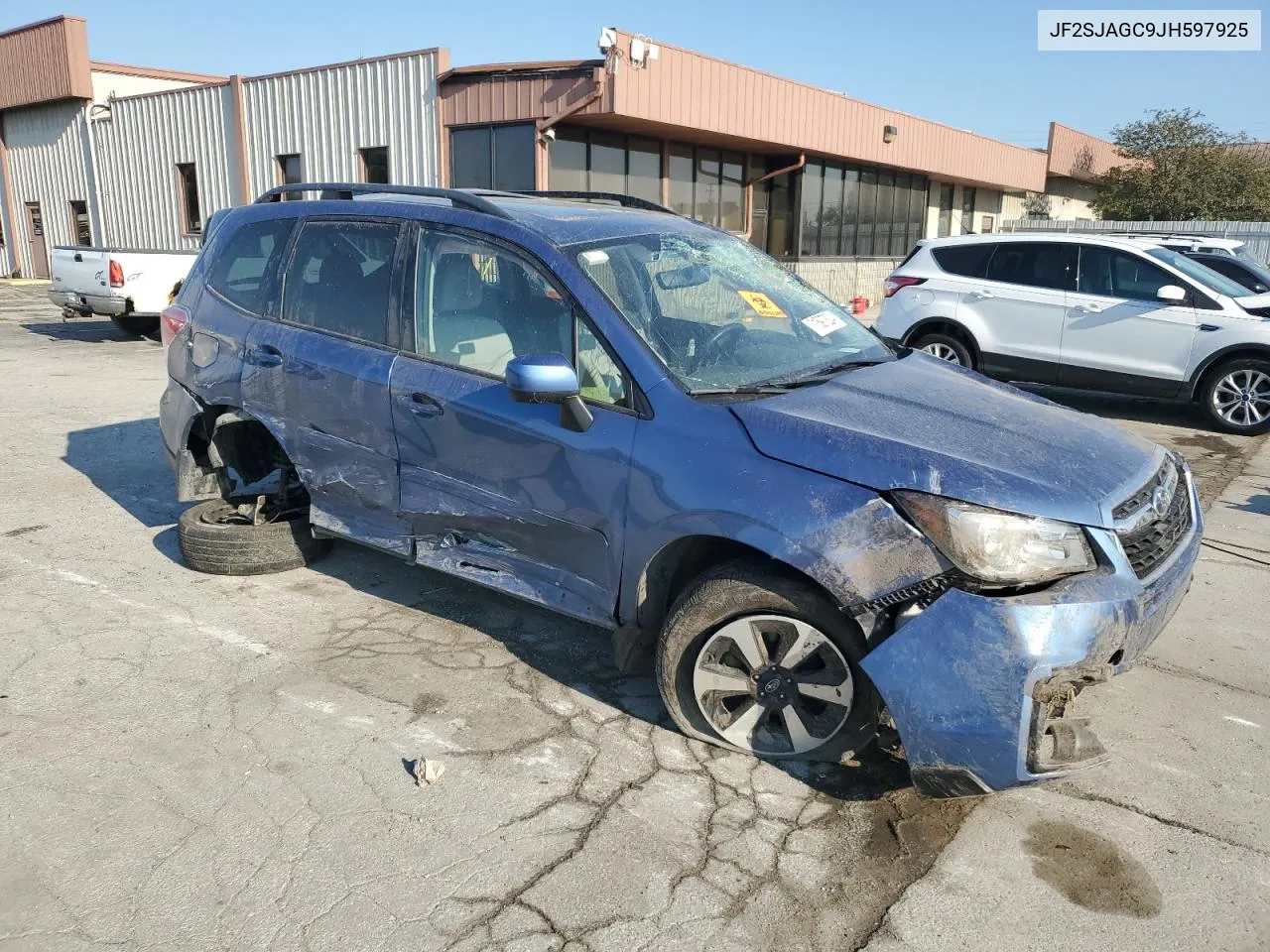 2018 Subaru Forester 2.5I Premium VIN: JF2SJAGC9JH597925 Lot: 71597824