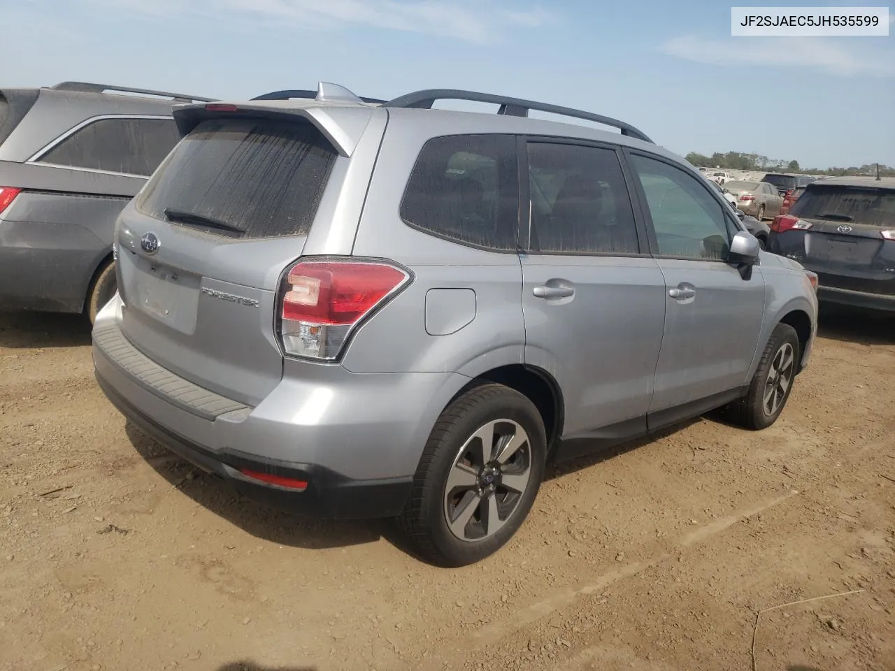 2018 Subaru Forester 2.5I Premium VIN: JF2SJAEC5JH535599 Lot: 71677654