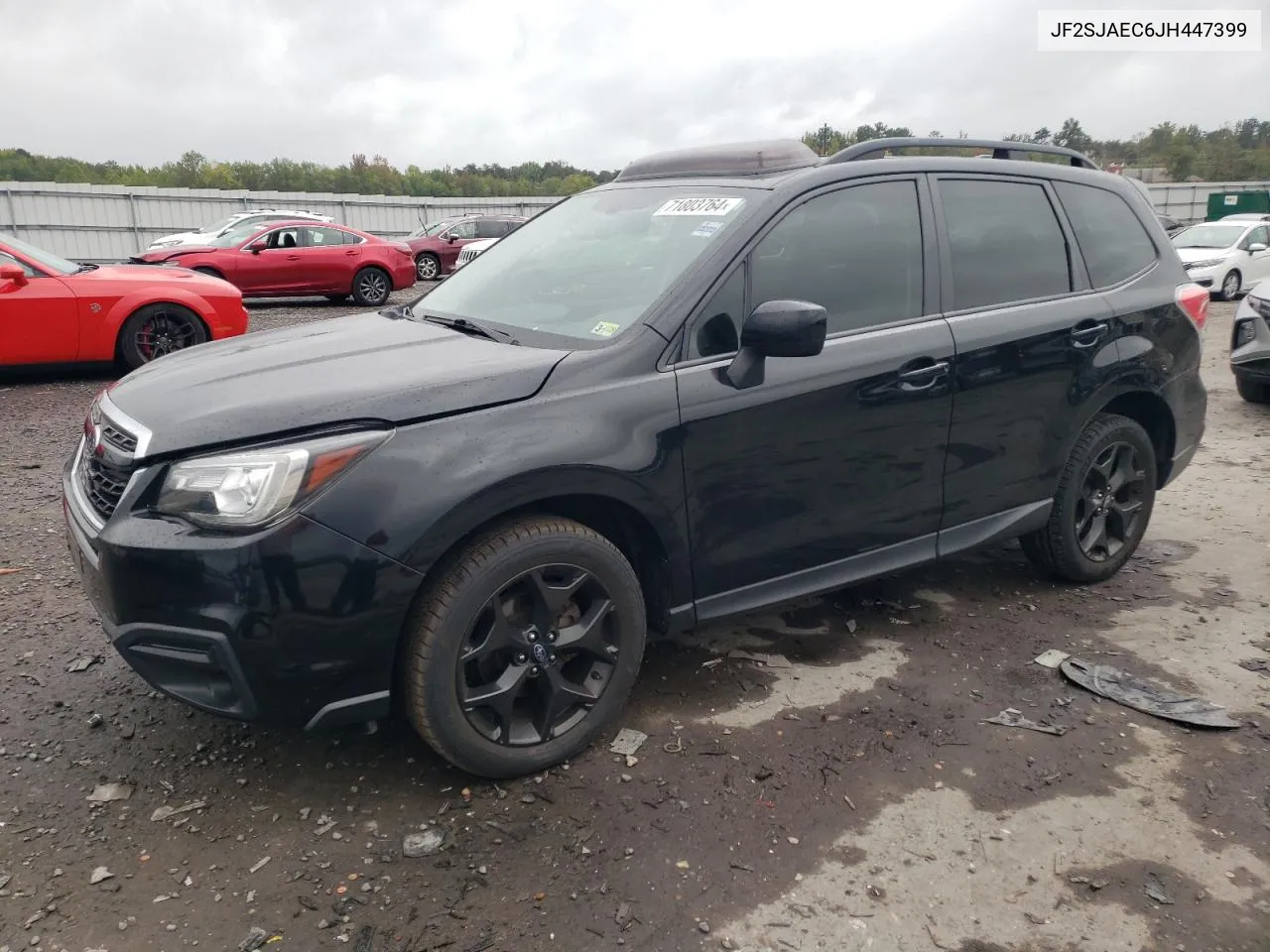 2018 Subaru Forester 2.5I Premium VIN: JF2SJAEC6JH447399 Lot: 71803764