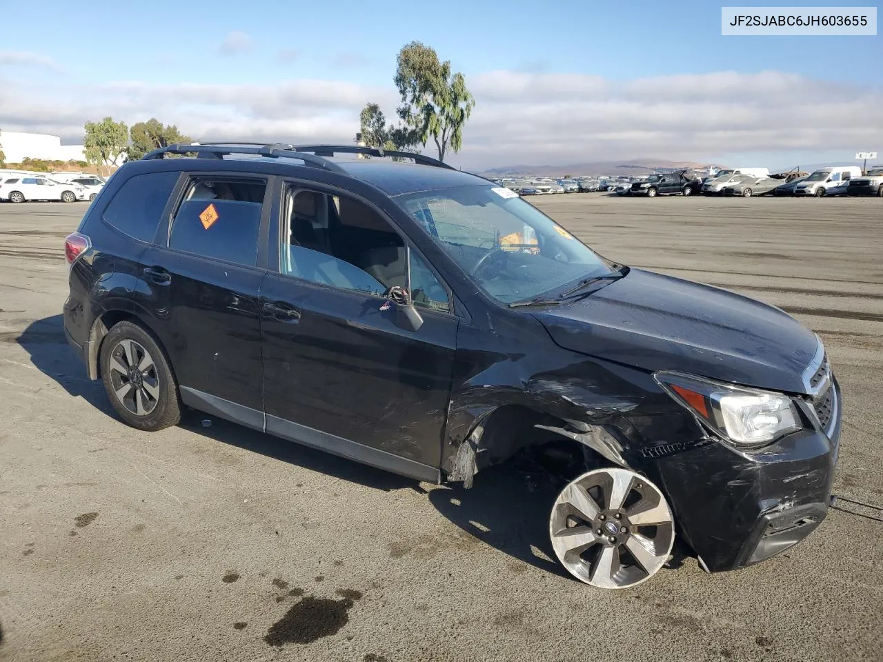 2018 Subaru Forester 2.5I VIN: JF2SJABC6JH603655 Lot: 71832994