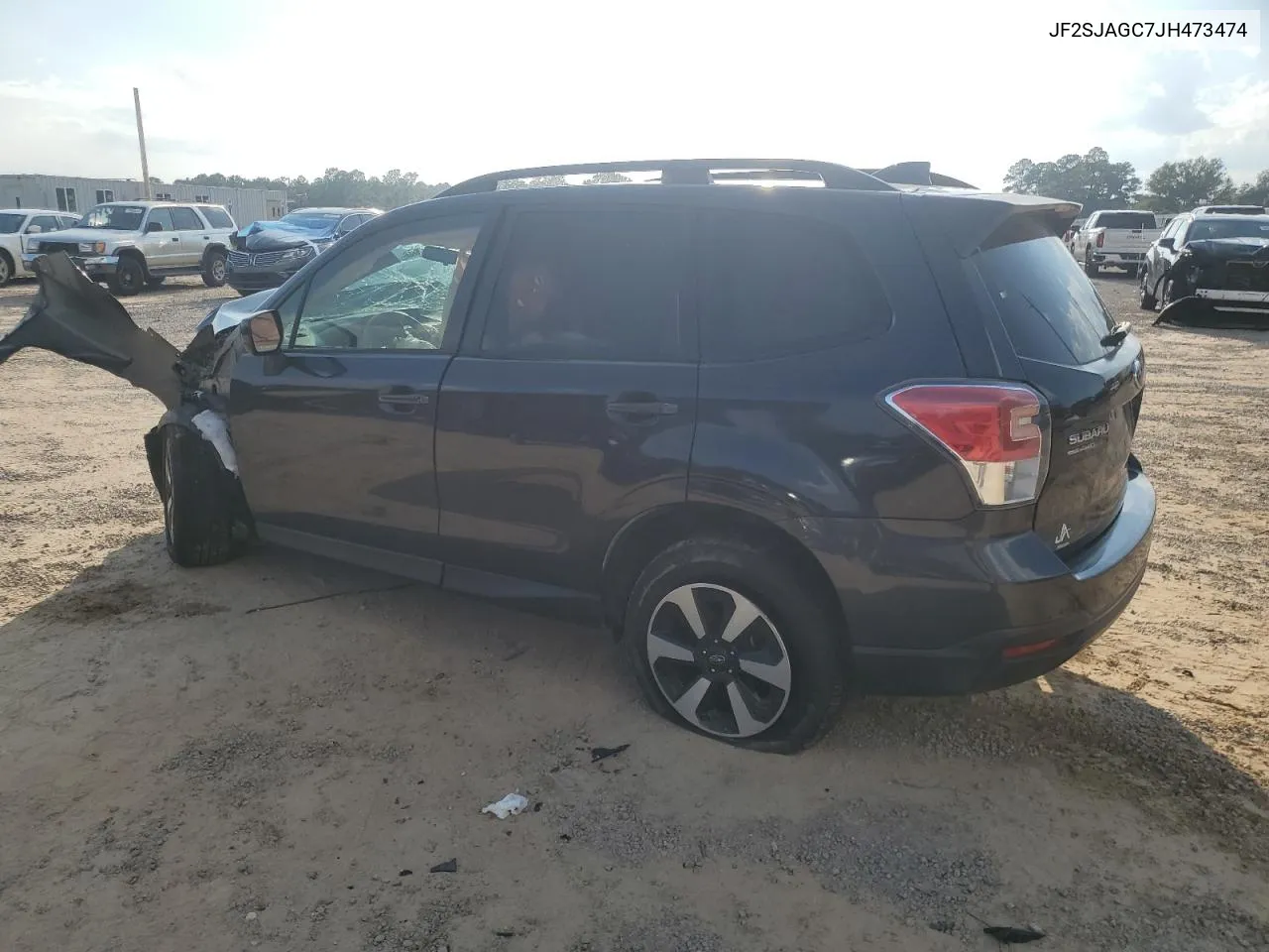 2018 Subaru Forester 2.5I Premium VIN: JF2SJAGC7JH473474 Lot: 72070254