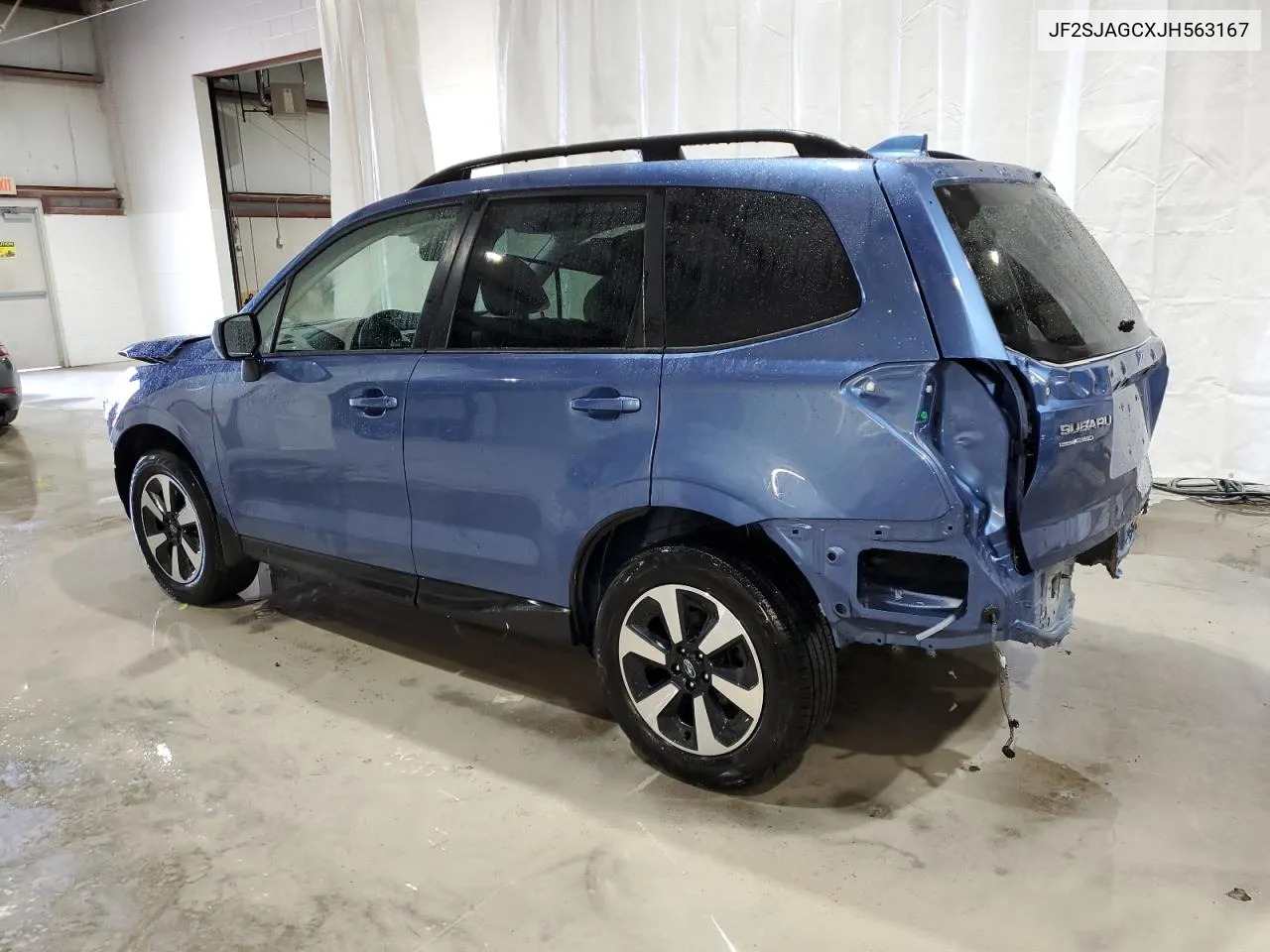 2018 Subaru Forester 2.5I Premium VIN: JF2SJAGCXJH563167 Lot: 72137374