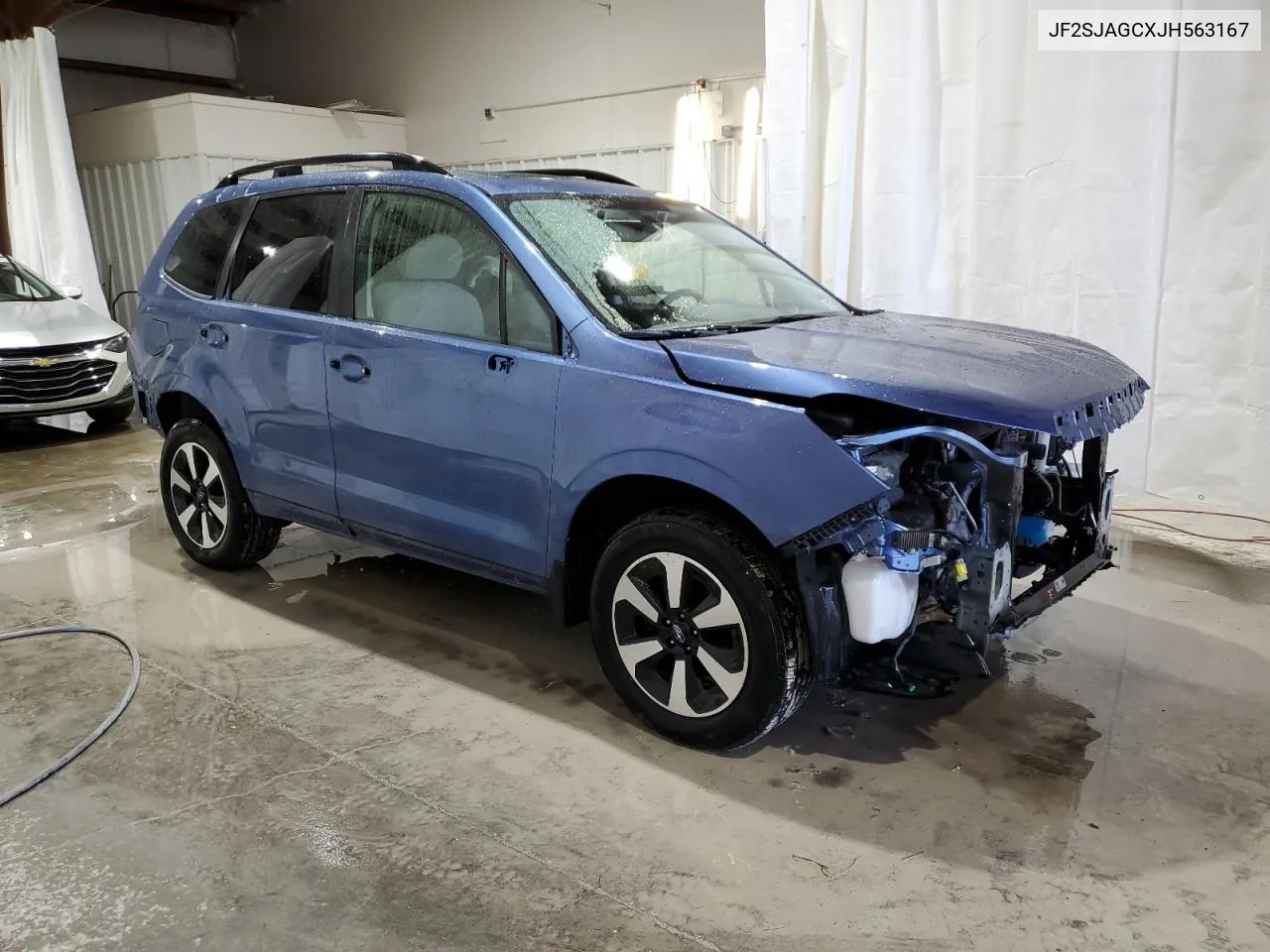 2018 Subaru Forester 2.5I Premium VIN: JF2SJAGCXJH563167 Lot: 72137374