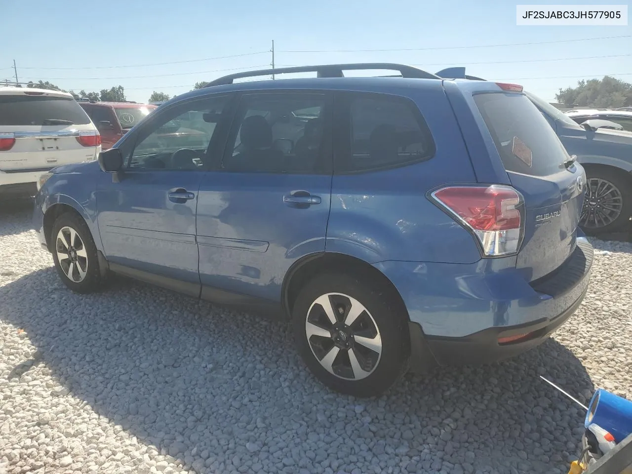 2018 Subaru Forester 2.5I VIN: JF2SJABC3JH577905 Lot: 72234654