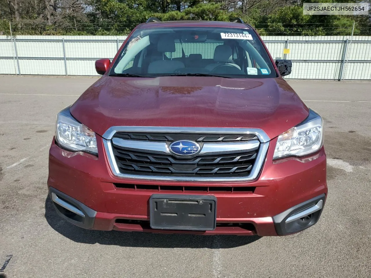 JF2SJAEC1JH562654 2018 Subaru Forester 2.5I Premium