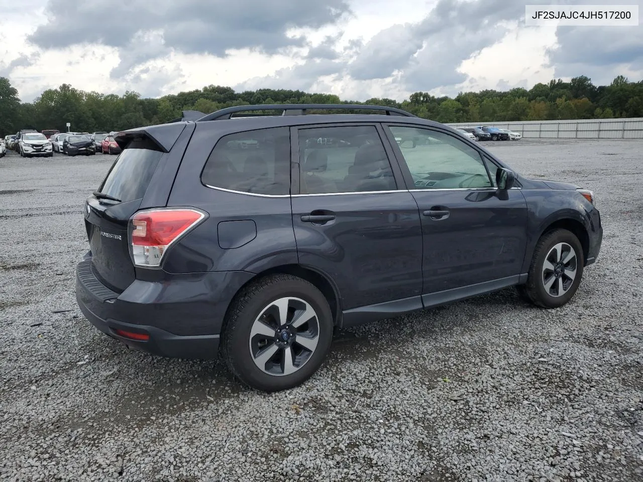 2018 Subaru Forester 2.5I Limited VIN: JF2SJAJC4JH517200 Lot: 72362254