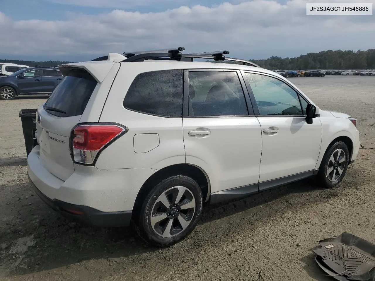 2018 Subaru Forester 2.5I Premium VIN: JF2SJAGC1JH546886 Lot: 72510194