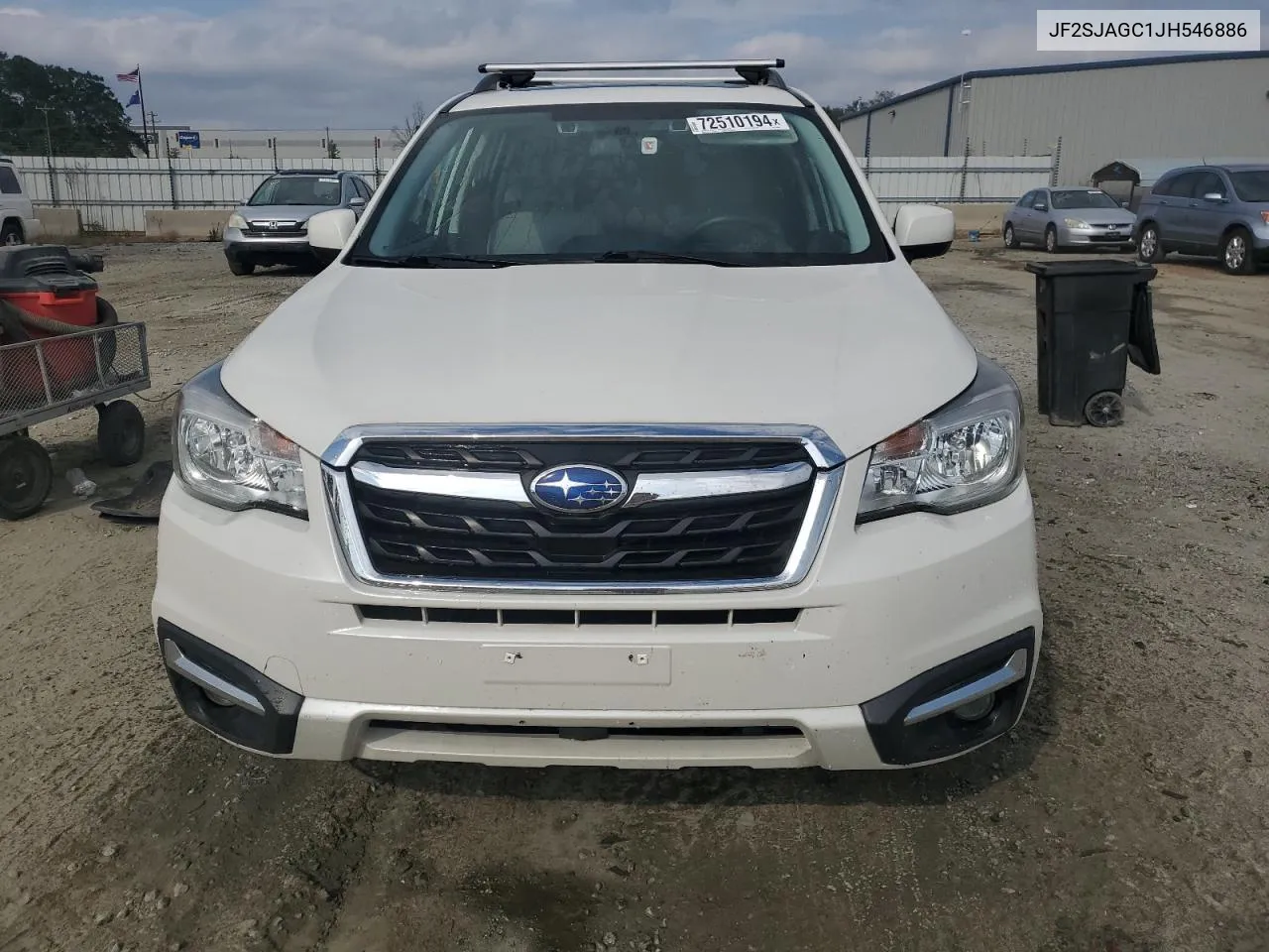 2018 Subaru Forester 2.5I Premium VIN: JF2SJAGC1JH546886 Lot: 72510194