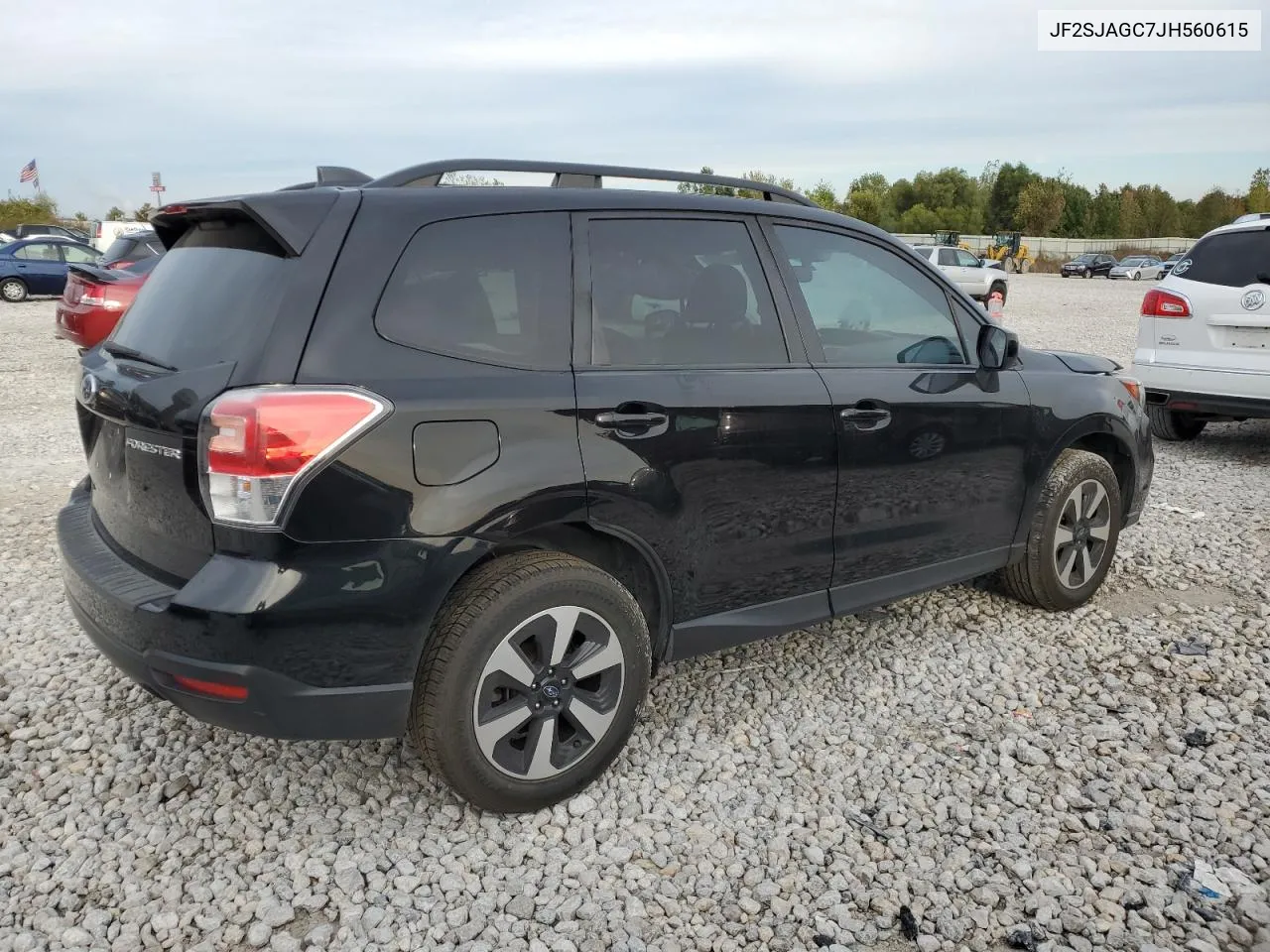 2018 Subaru Forester 2.5I Premium VIN: JF2SJAGC7JH560615 Lot: 72694694