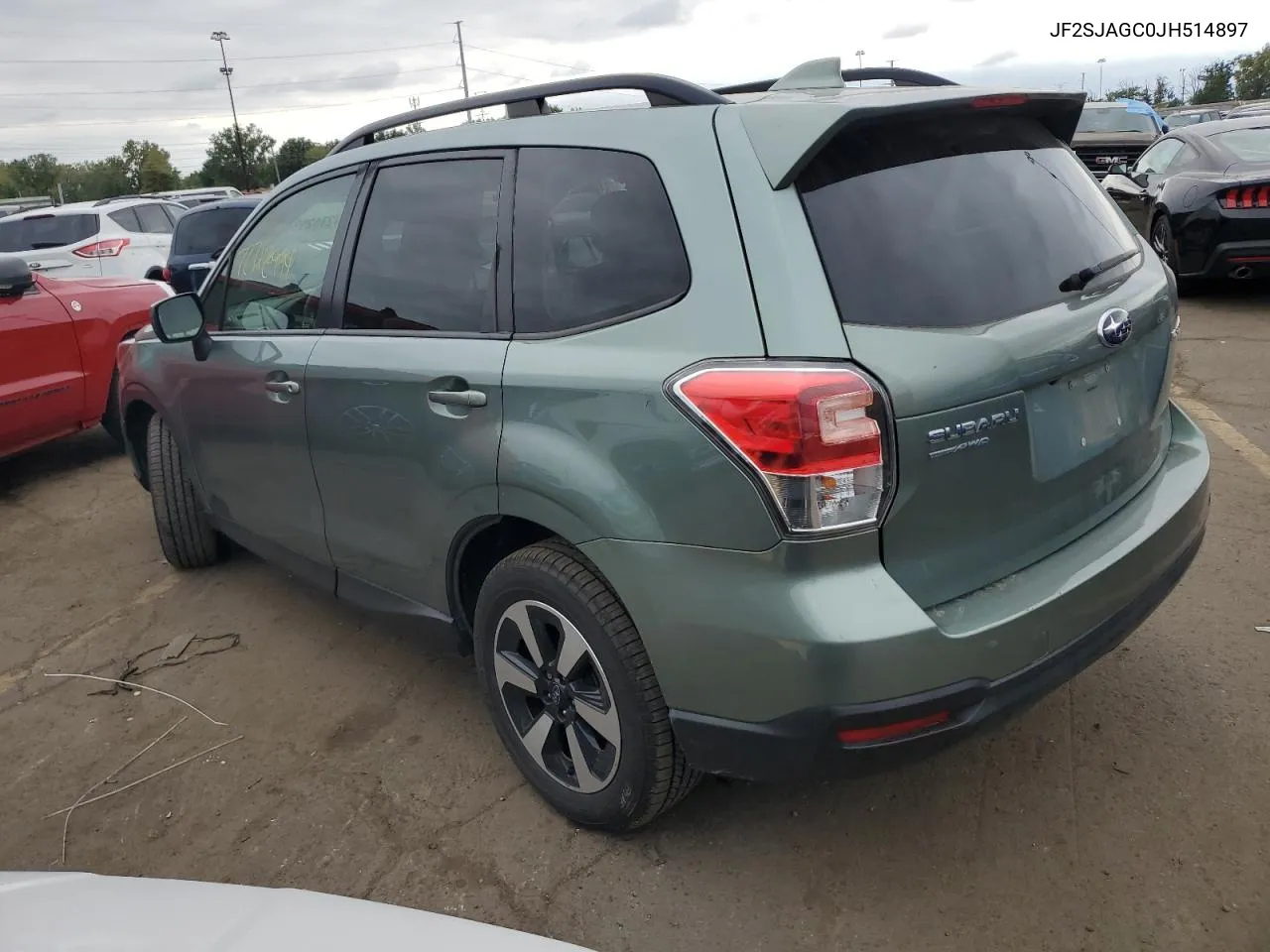 2018 Subaru Forester 2.5I Premium VIN: JF2SJAGC0JH514897 Lot: 72712994