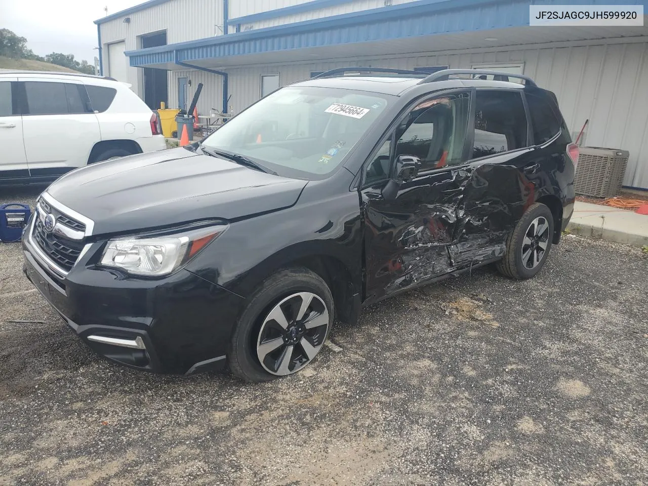 2018 Subaru Forester 2.5I Premium VIN: JF2SJAGC9JH599920 Lot: 72945664